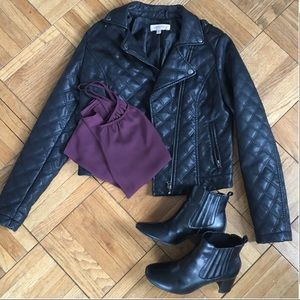 Philosophy Faux Leather Jacket 🏷FINAL SALE! 🎈🛍